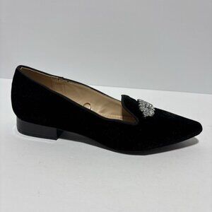 Adrienne Vittadini Women’s Palo Black Slip-On Flats, Size 9 M
